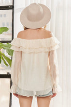 Load image into Gallery viewer, Dottie Sheer Blouse