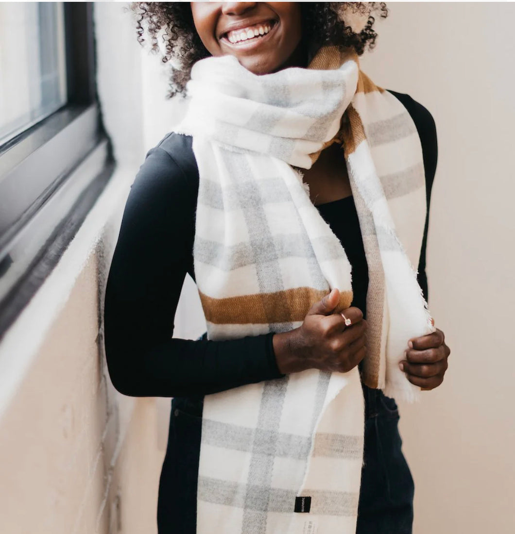 Caramel Cream Scarf