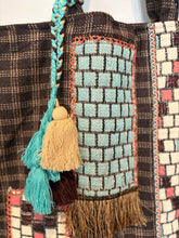 Load image into Gallery viewer, Brown Check Tote