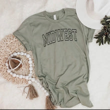 Load image into Gallery viewer, Midwest Olive Tee