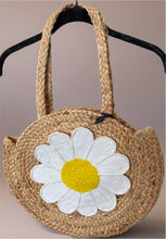 Load image into Gallery viewer, White Daisy Bag