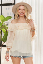 Load image into Gallery viewer, Dottie Sheer Blouse