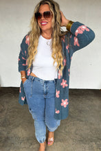 Load image into Gallery viewer, Pink Daisy Cardi