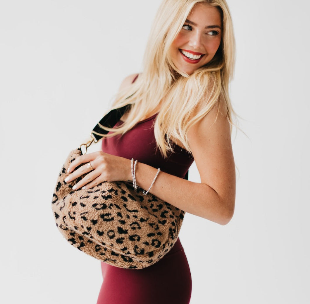 Shirley Sherpa Crossbody Bag