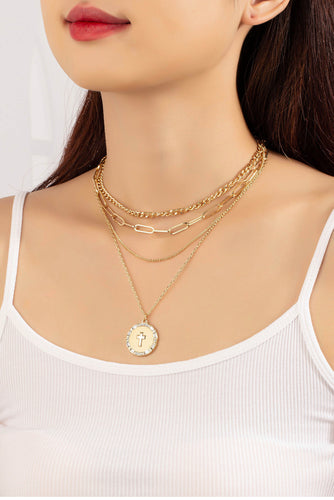 Cross Necklace Set