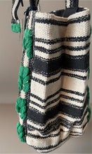 Load image into Gallery viewer, Pop of Green Tote