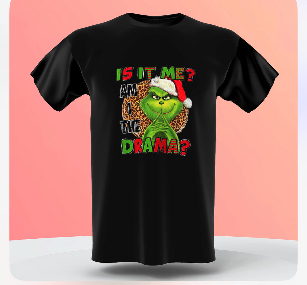 Grinch Drama Tee