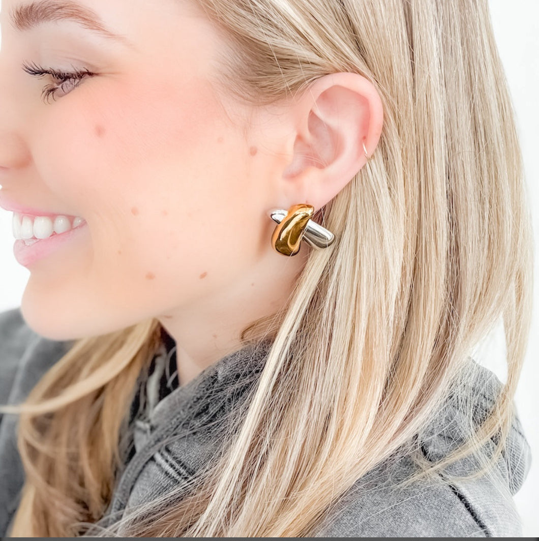 X-Marks the Spot Earrings