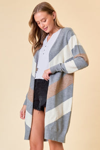 Chevron Sweater Cardigan