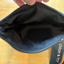 Load image into Gallery viewer, Denim Flower Pouch