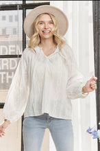 Load image into Gallery viewer, Joy Peasant Top