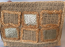 Load image into Gallery viewer, Jute Square Crossbody Bag