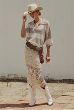 Load image into Gallery viewer, Crochet Lace Skirt