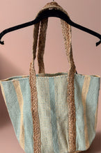 Load image into Gallery viewer, Aqua Stripes Bag