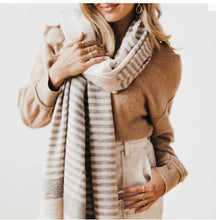 Load image into Gallery viewer, Long Weekend Striped Wrap