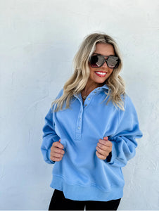 Laid Back Snap Pullover