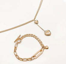 Load image into Gallery viewer, Geometric Oval Link Chain Bracelet