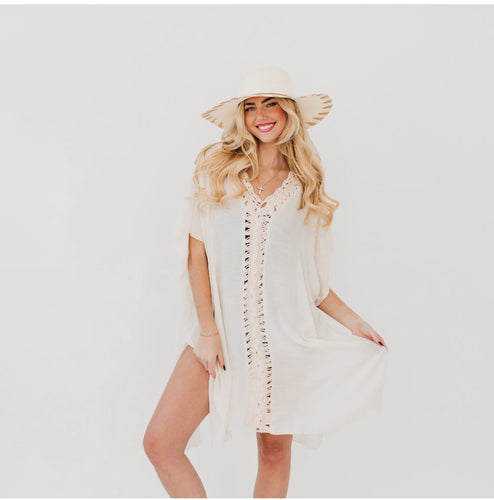 Sunday in Naples Crochet Kimono