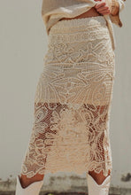 Load image into Gallery viewer, Crochet Lace Skirt