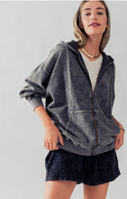 Load image into Gallery viewer, Emily Oversized Zip Hoodie