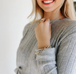Tiana Link Silver Bracelet