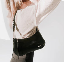 Load image into Gallery viewer, Brynlee Braided Vegan Leather Crossbody and Shoulder Bag