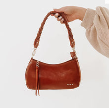 Load image into Gallery viewer, Brynlee Braided Vegan Leather Crossbody and Shoulder Bag