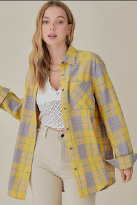 Lizza Plaid Shirt