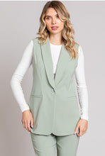 Load image into Gallery viewer, Ronnie Long Blazer Vest