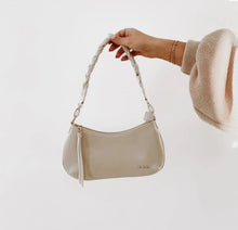 Load image into Gallery viewer, Brynlee Braided Vegan Leather Crossbody and Shoulder Bag