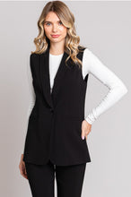 Load image into Gallery viewer, Ronnie Long Blazer Vest