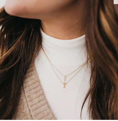 Faithfully Cross Necklace