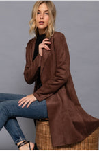 Load image into Gallery viewer, Darby Faux Suede Jacket