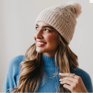 Fallon Fuzzy Beanie