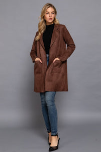 Darby Faux Suede Jacket