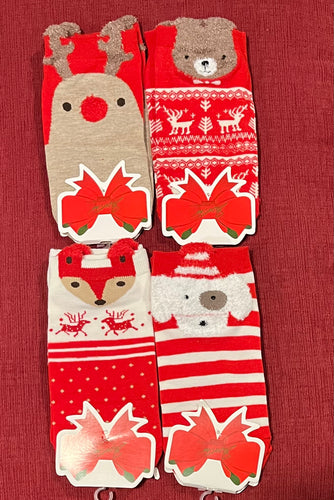 Holiday Critter Socks
