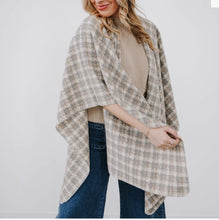 Load image into Gallery viewer, Hollie Houndstooth Shawl