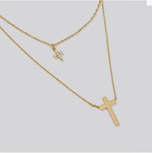 Load image into Gallery viewer, Faithfully Cross Necklace