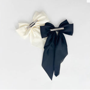 Midnight Hour Bow Clip