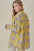 Load image into Gallery viewer, Lizza Plaid Shirt