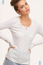 Load image into Gallery viewer, Not So Basic Henley