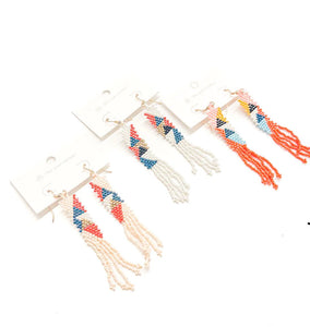 IndiGo Beaded Earrings