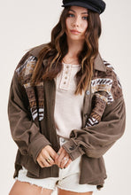 Load image into Gallery viewer, Western Wild Fleece Shacket
