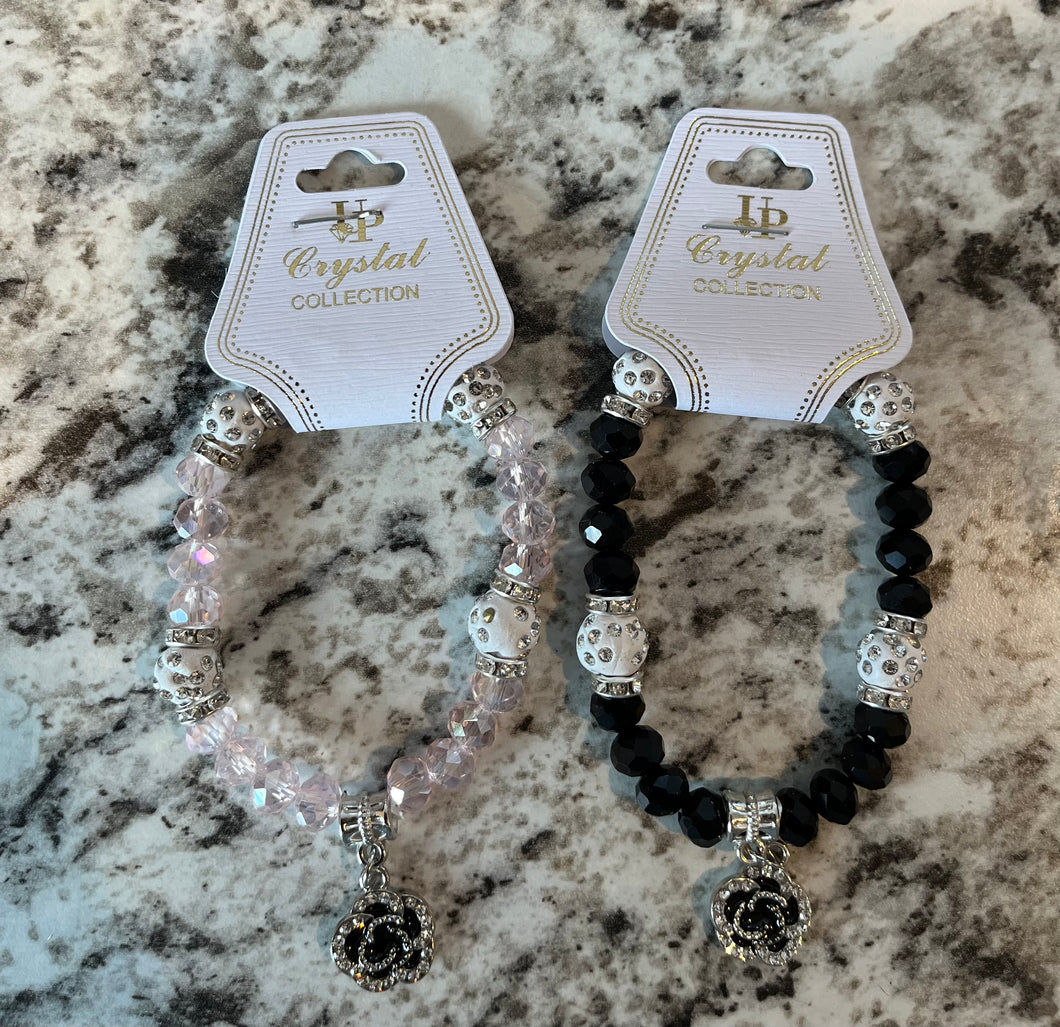 Rose Charm Bracelets