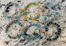 Load image into Gallery viewer, Beaded Cross Bracelet