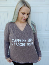 Load image into Gallery viewer, Caffeine Sips and Target Trips Tee