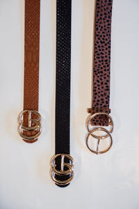 Faux Leather Belts