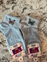 Load image into Gallery viewer, Butterfly Anklet Sock
