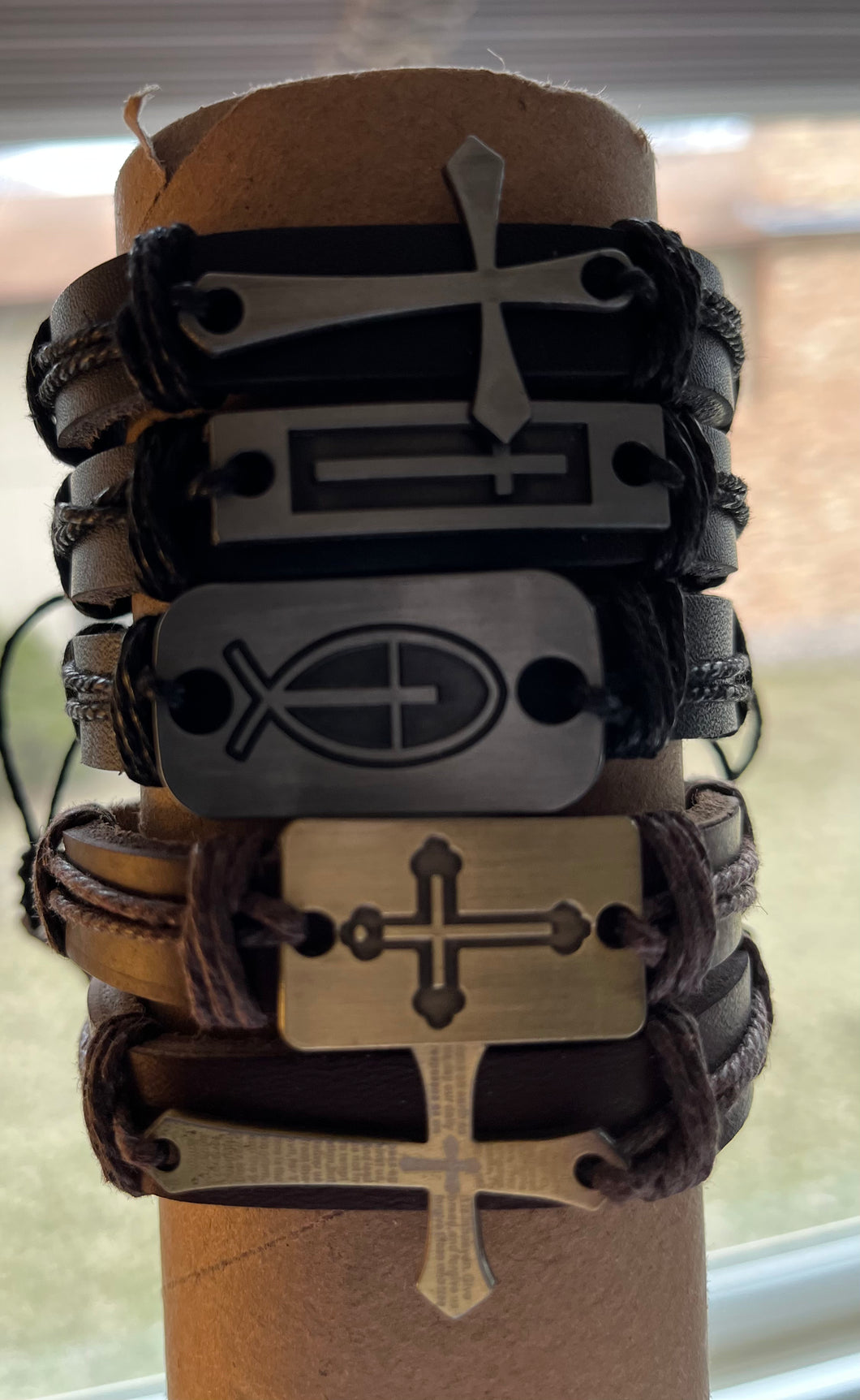 Unisex Cross Bracelet