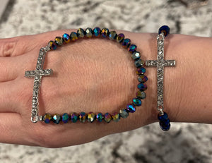 Cross Stretch Bracelet